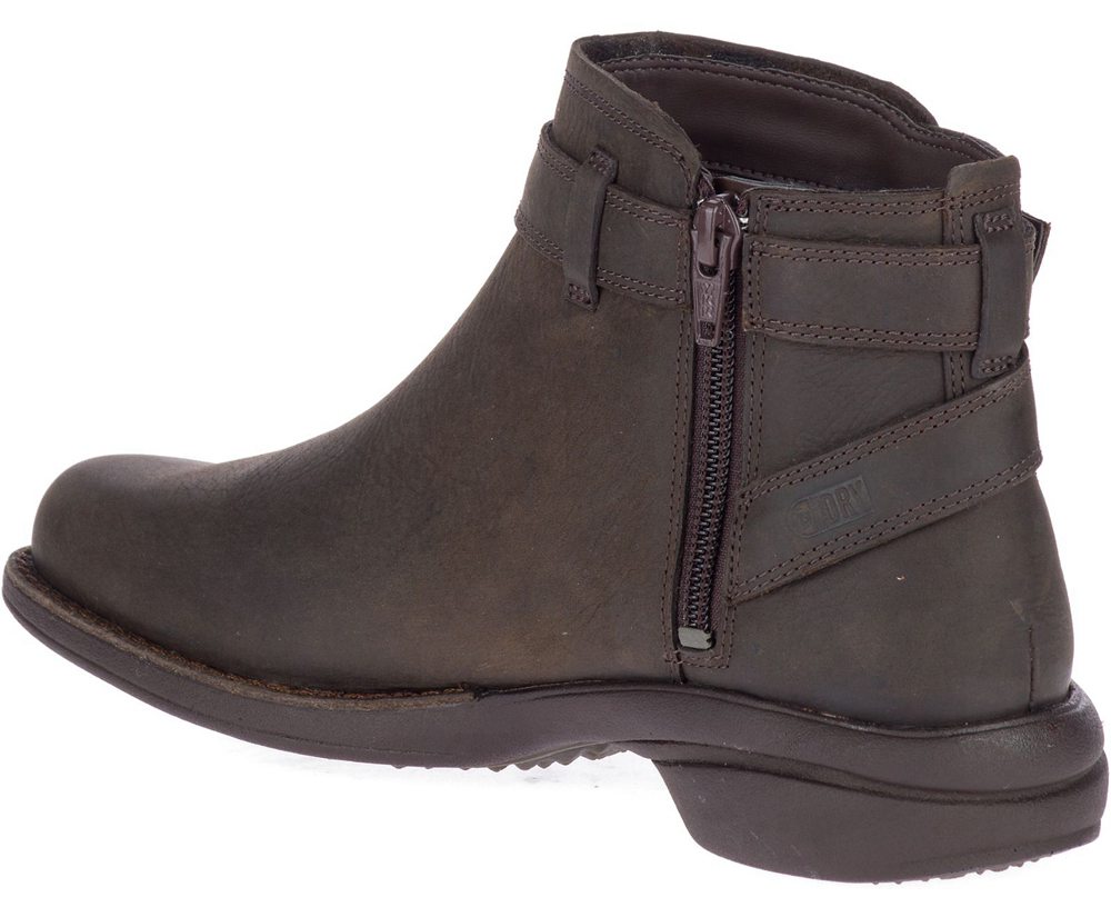 Botas Senhora - Merrell Andover Bluff Waterproof - Marrom - LWP278635